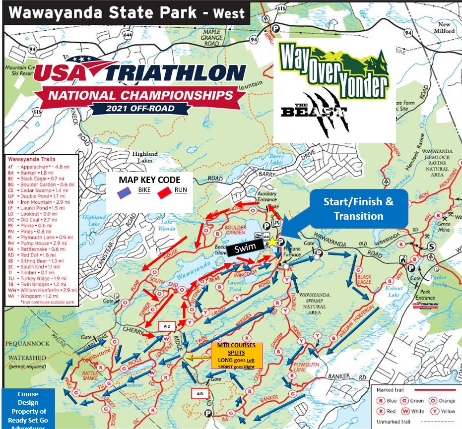 USA Triathlon Off-Road Nationals Course v1 - Ready Set Go Adventures ...